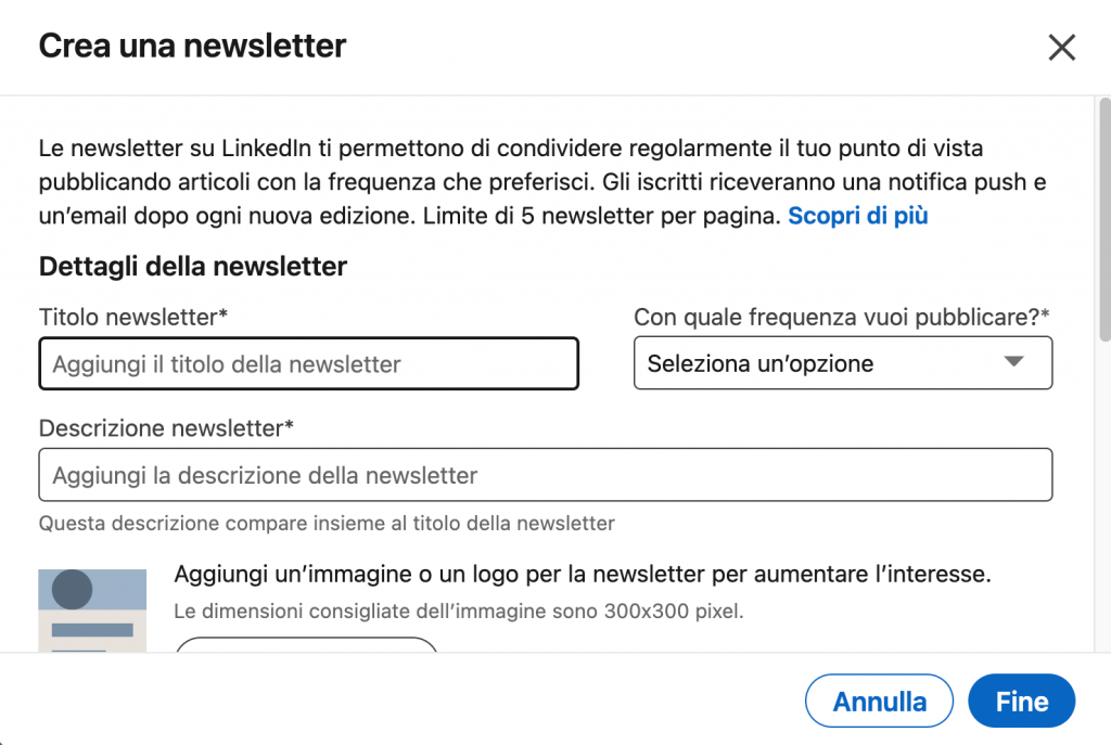 newsletter linkedin